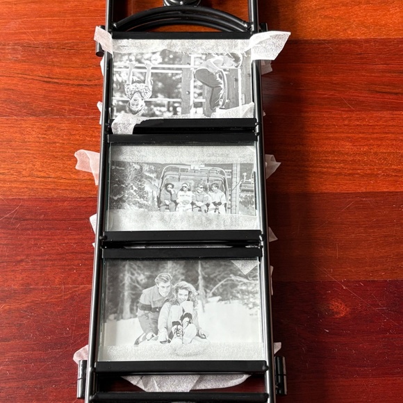 Black Rod 3 Panel Folding Photo Frame Screen - NWOT - Picture 5 of 9
